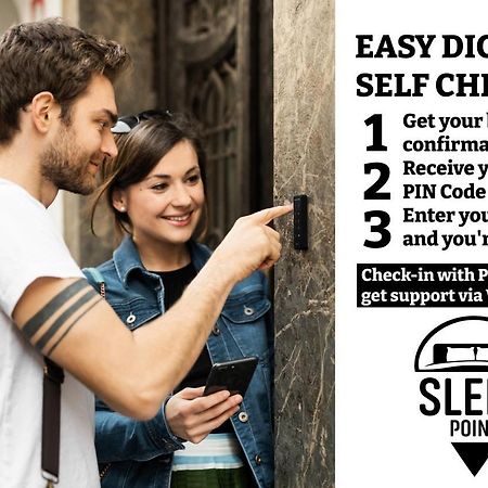 Sleep Point - Self Check In Hotel Bremen Bagian luar foto