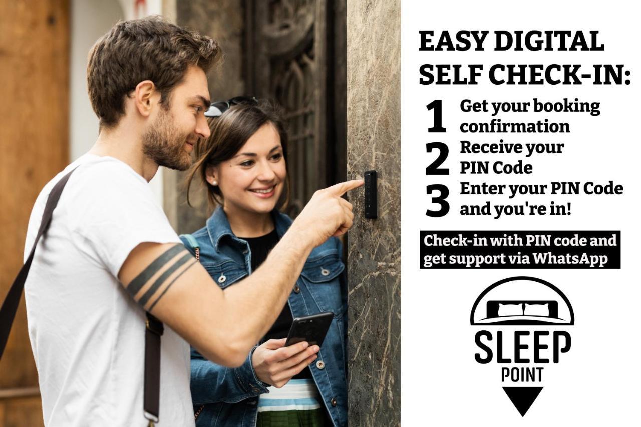 Sleep Point - Self Check In Hotel Bremen Bagian luar foto